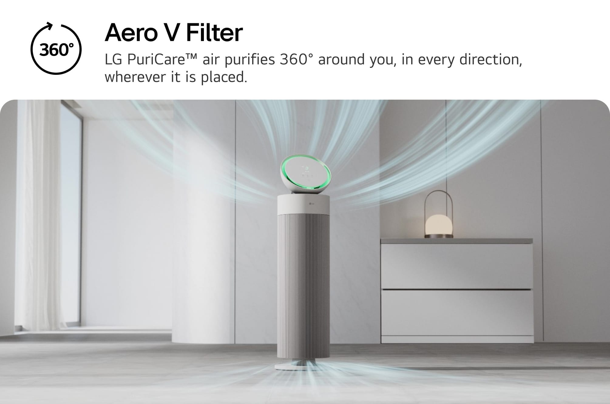 Aero V Filter — 360° Purification