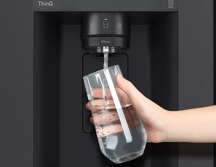 Ice & Water Dispenser — No Plumbing Required