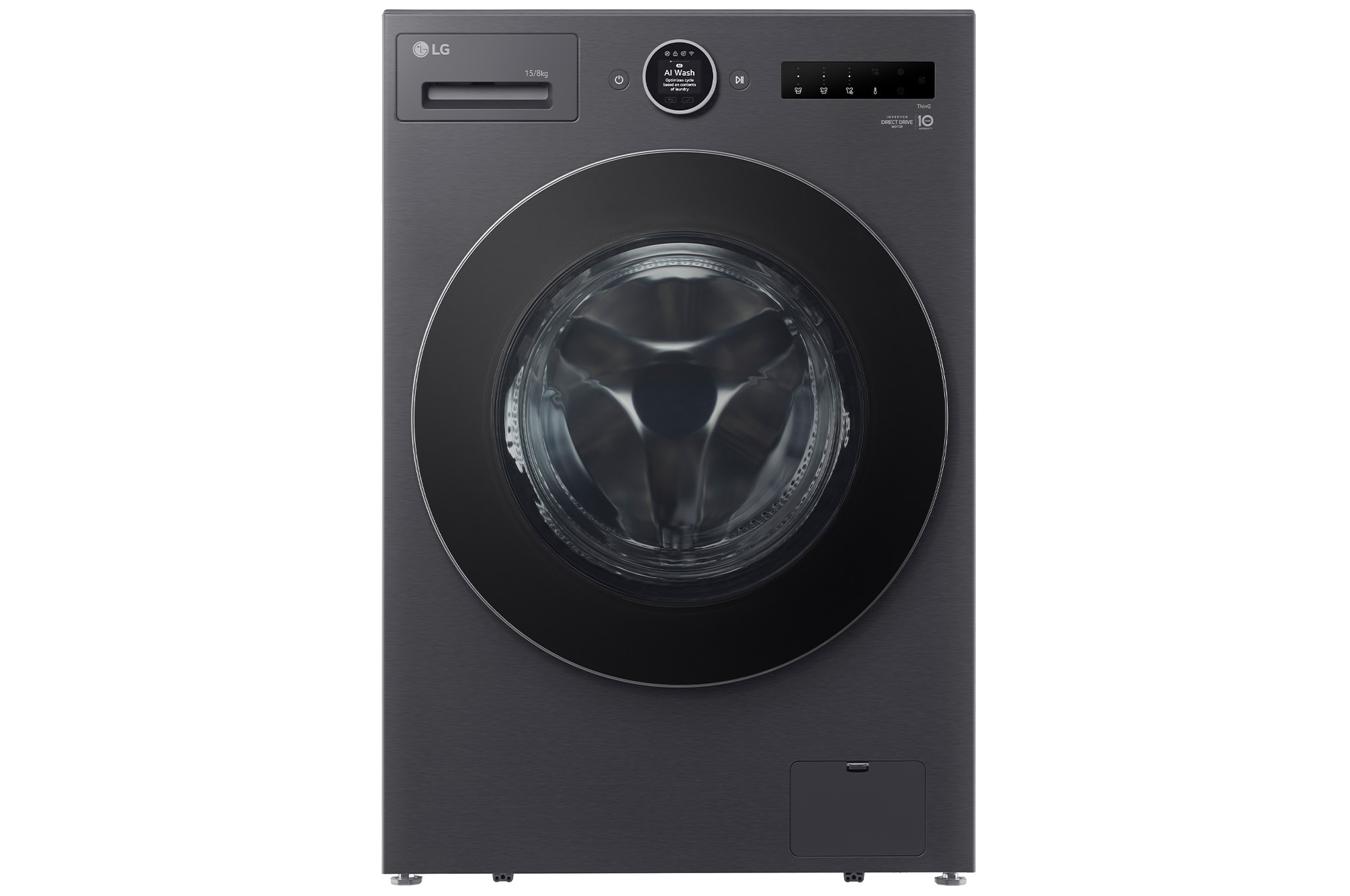 15/8kg Front Load Washer Dryer with AI Direct Drive™ and TurboWash™