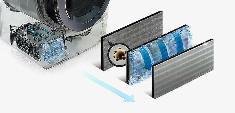 Condenser with Convenient Cleaning
