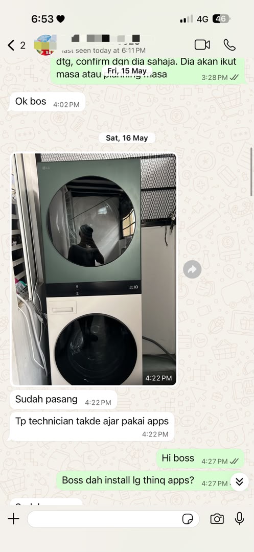 Customer WhatsApp review 2